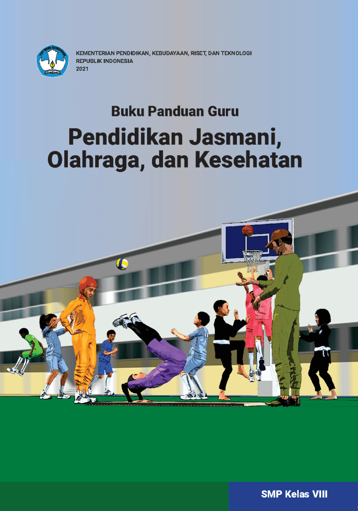 Buku Pendidikan Jasmani, Olahraga, dan Kesehatan untuk SMP Kelas VIII